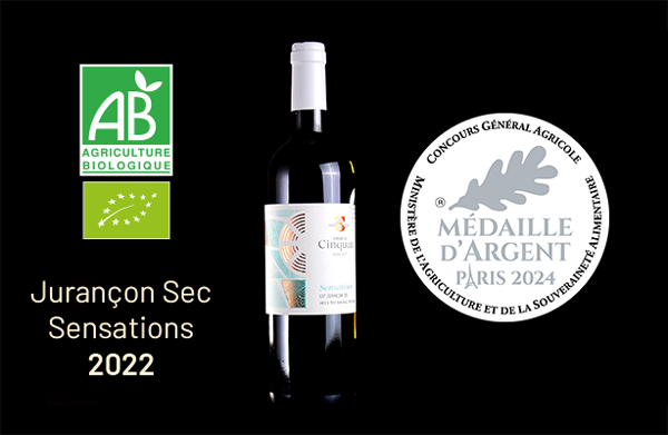 Sensations 2022 Bio Médaille d’argent au Concours Général Agricole 2024