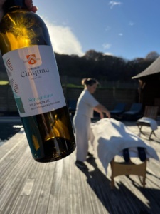 massage entre les vignes